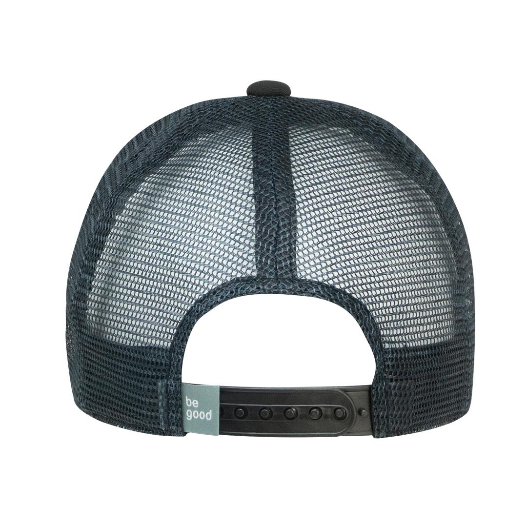 Black/Dark Gray Snapback Hat