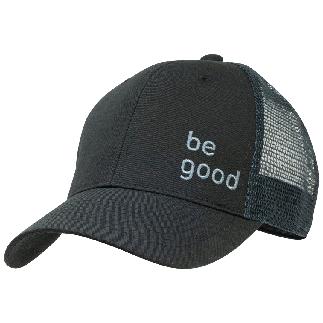 Black/Dark Gray Snapback Hat – Be Good Hat Company, LLC